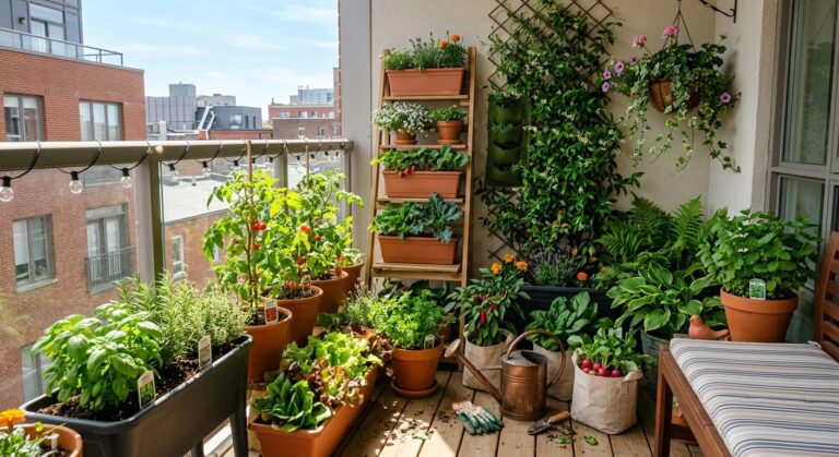 How to Start a Balcony Garden in a Small Apartment — Complete Beginner Guide