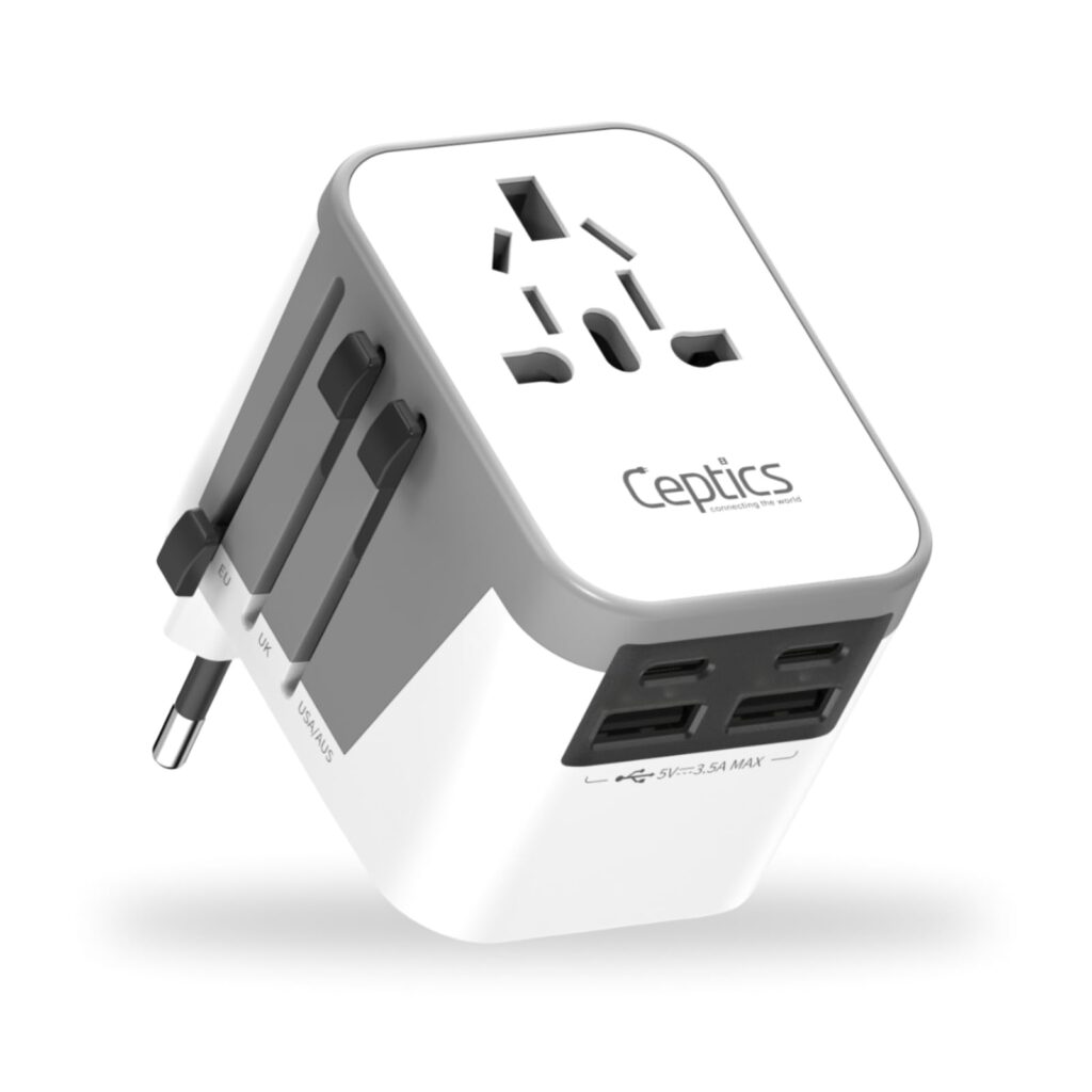 Ceptics World Travel Adapter Kit