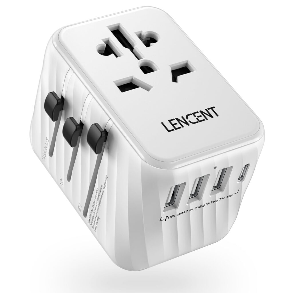 LENCENT Universal Travel Adapter