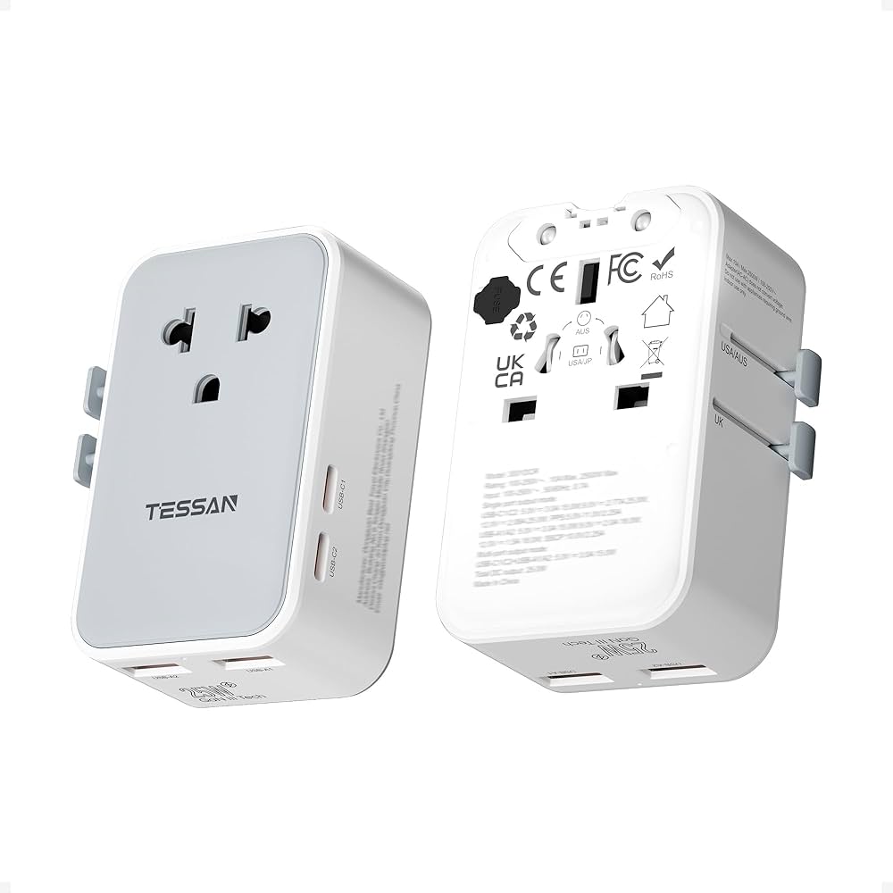 TESSAN Universal Travel Adapter 