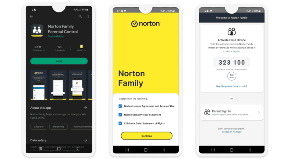 Norton Family